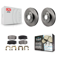 Transit Auto K8T-100084 Disc Brake Kit for 2011-2017 Chevrolet Malibu Limited, Chevrolet Malibu, Buick LaCrosse & more - Front product image