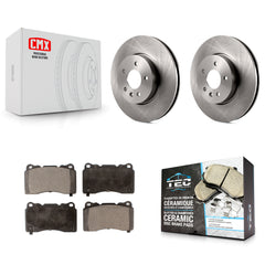 Transit Auto K8T-100092 Disc Brake Kit for 2013-2019 Cadillac ATS - Front product image