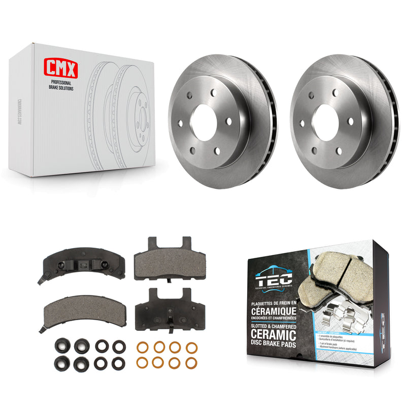 Transit Auto K8T-100095 Disc Brake Kit for 1988-2000 Chevrolet Tahoe, GMC Yukon, Cadillac Escalade & more - Front product image
