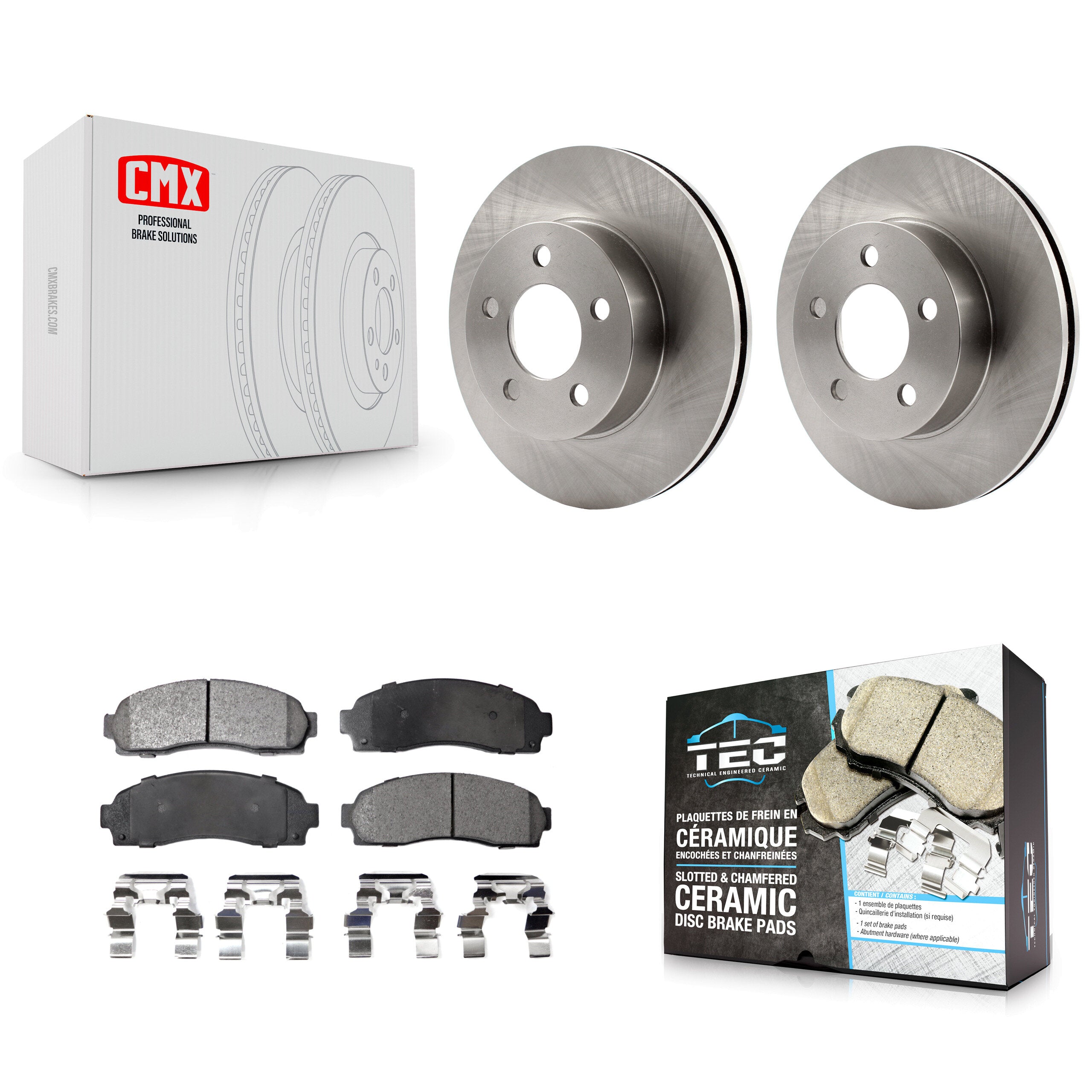 Transit Auto K8T-100104 Disc Brake Kit for 2003-2004 Ford Ranger, Mazda B4000 - Front product image