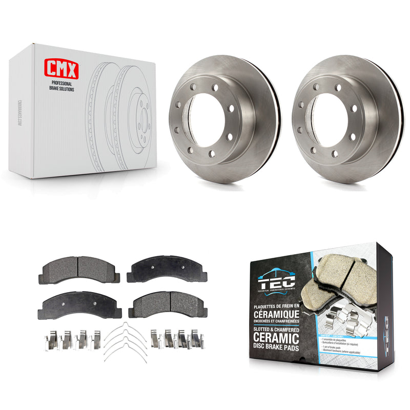 Transit Auto K8T-100120 Disc Brake Kit for 1999-2005 Ford F-350 Super Duty, Ford Excursion, Ford F-250 Super Duty - Front product image