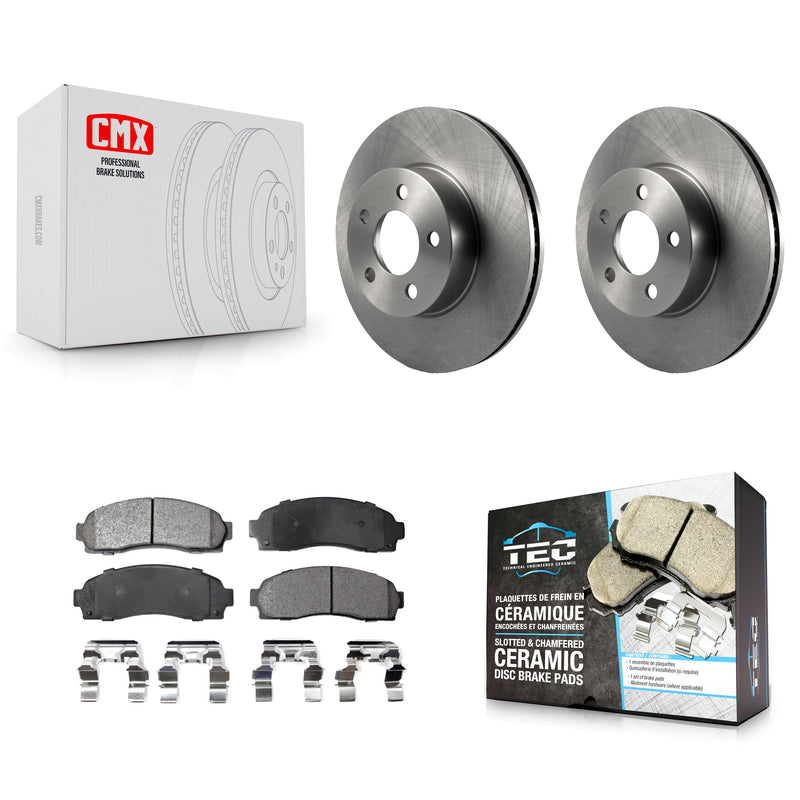 Transit Auto K8T-100126 Disc Brake Kit for 2001-2011 Mazda B4000, Ford Ranger, Ford Explorer Sport & more - Front product image