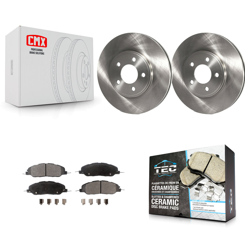 Transit Auto K8T-100128 Disc Brake Kit for 2009 Ford Mustang - Front product image