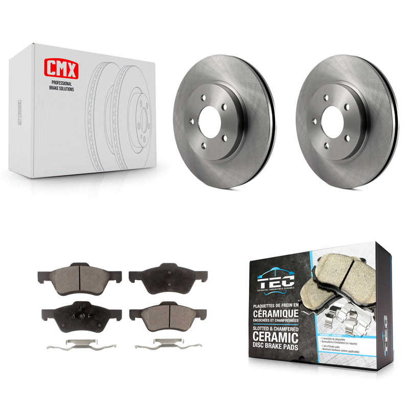 Transit Auto K8T-100134 Disc Brake Kit for 2010-2012 Ford Escape, Mercury Mariner - Front product image