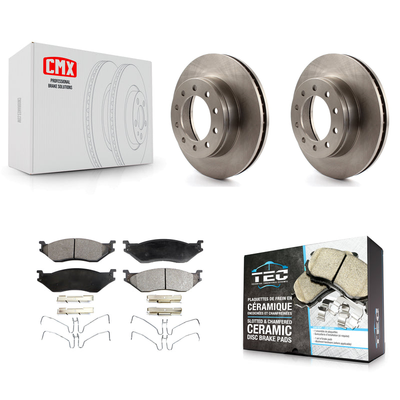 Transit Auto K8T-100139 Disc Brake Kit for 2005-2016 Ford F-450 Super Duty, International CF500, International CF600 & more - Front product image