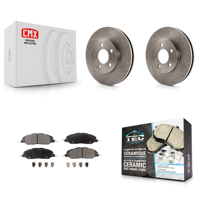 Transit Auto K8T-100141 Disc Brake Kit for 2005-2010 Ford Mustang - Front product image