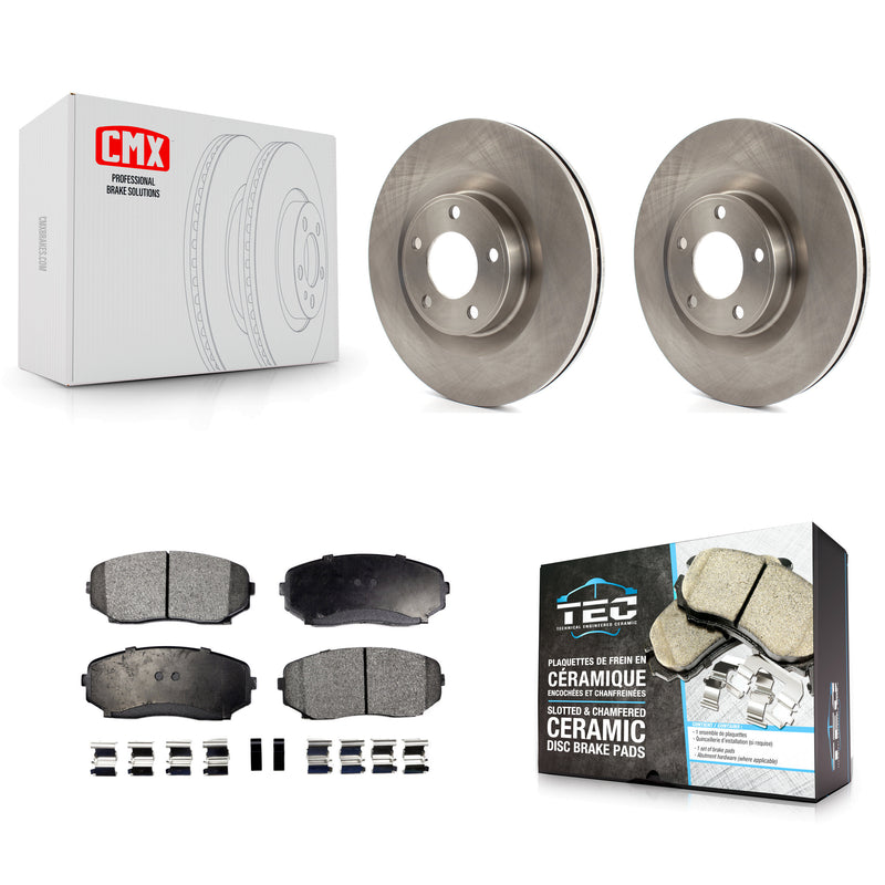 Transit Auto K8T-100153 Disc Brake Kit for 2007-2015 Ford Edge, Lincoln MKX - Front product image