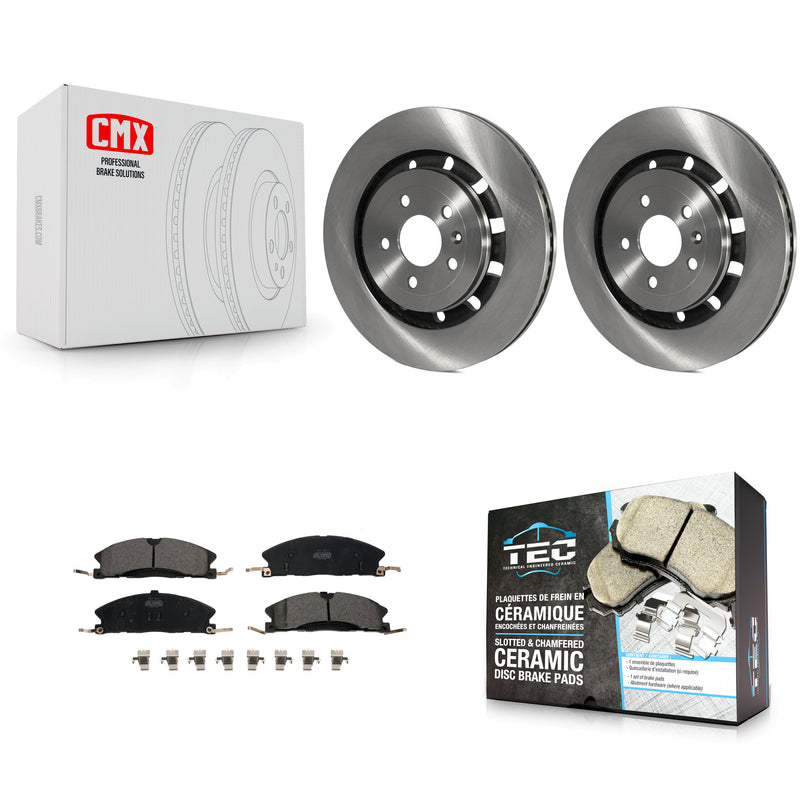 Transit Auto K8T-100170 Disc Brake Kit for 2012-2019 Ford Taurus, Ford Explorer, Ford Special Service Police Sedan & more - Front product image