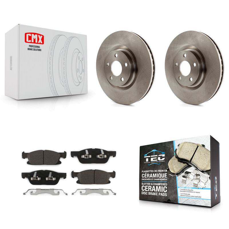 Transit Auto K8T-100176 Disc Brake Kit for 2015-2024 Ford Edge - Front product image
