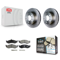 Transit Auto K8T-100180 Disc Brake Kit for 1990-1999 Jeep Cherokee, Jeep TJ, Jeep Wrangler & more - Front product image