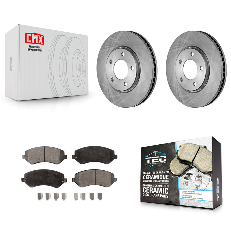 Transit Auto K8T-100210 Disc Brake Kit for 2003-2006 Dodge Grand Caravan, Chrysler Voyager - Front product image