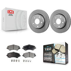Transit Auto K8T-100229 Disc Brake Kit for 2007-2017 Jeep Wrangler - Front product image