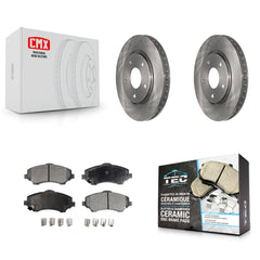Transit Auto K8T-100232 Disc Brake Kit for 2008-2016 Chrysler Town & Country, Dodge Grand Caravan, Dodge Journey & more - Front product image