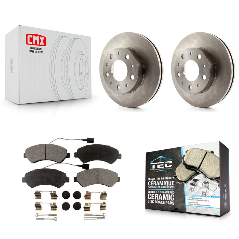 Transit Auto K8T-100245 Disc Brake Kit for 2014-2022 Ram ProMaster 1500, Ram ProMaster 2500, Ram ProMaster 3500 - Front product image