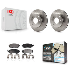 Transit Auto K8T-100258 Disc Brake Kit for 1994-1996 INFINITI G20 - Front product image