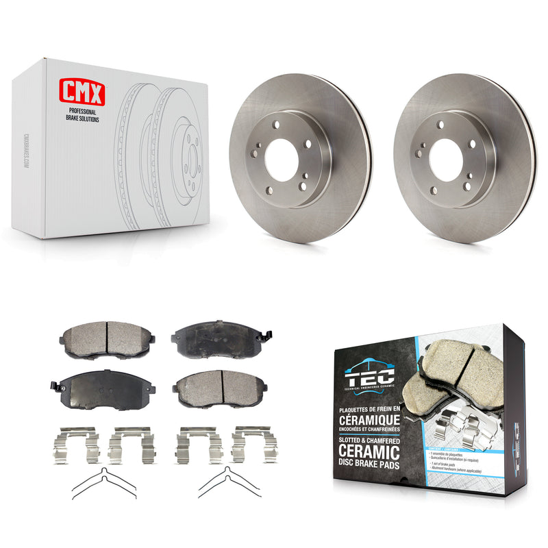 Transit Auto K8T-100259 Disc Brake Kit for 1989-1999 Nissan Maxima, INFINITI I30 - Front product image