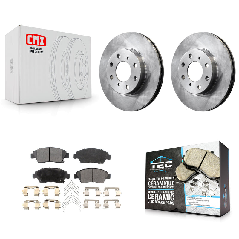 Transit Auto K8T-100270 Disc Brake Kit for 1993-1995 Honda Civic - Front product image
