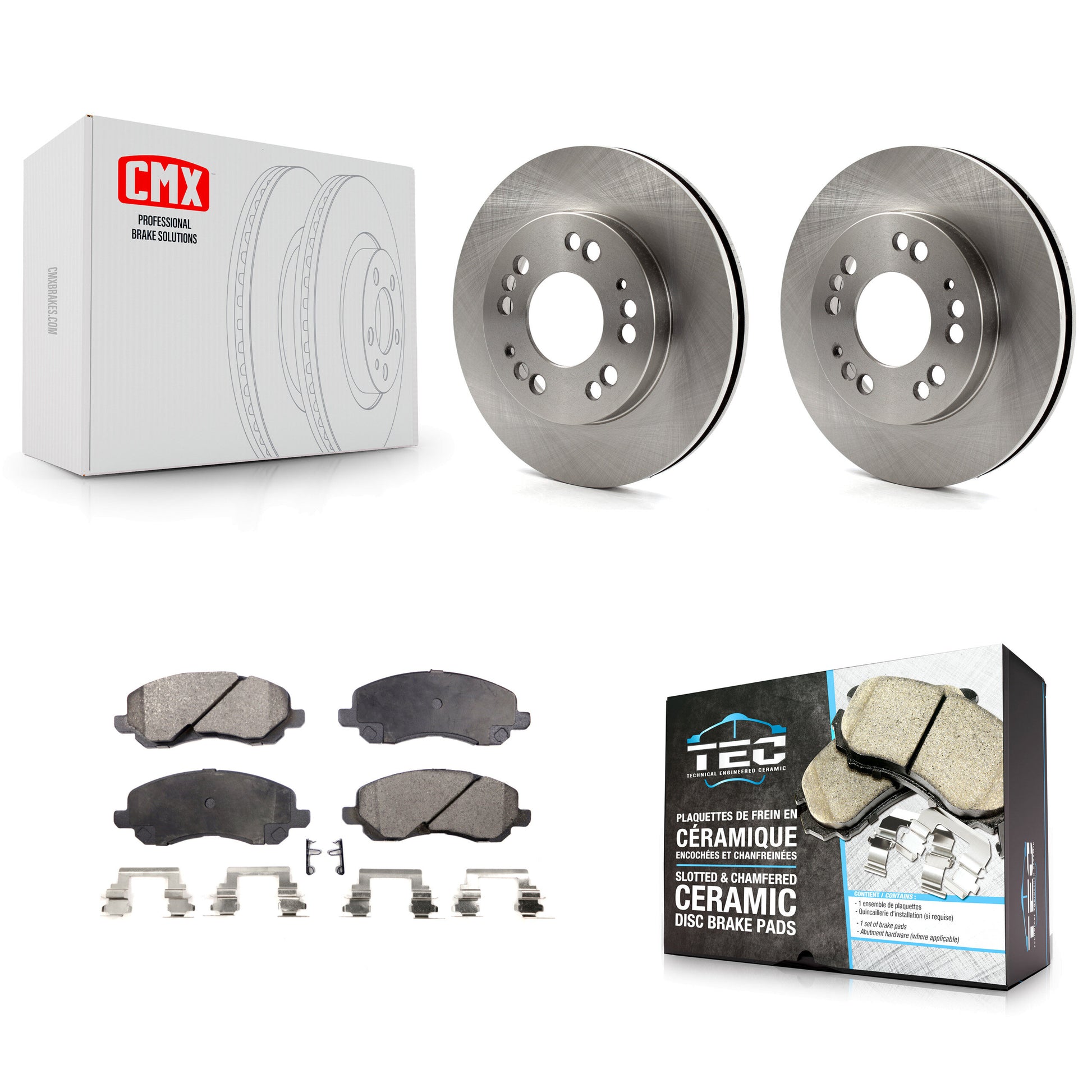 Transit Auto K8T-100274 Disc Brake Kit for 2001 Mitsubishi Eclipse, Mitsubishi Galant - Front product image