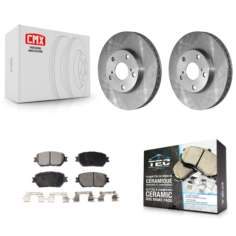 Transit Auto K8T-100278 Disc Brake Kit for 2002-2006 Toyota Camry - Front product image