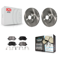 Transit Auto K8T-100284 Disc Brake Kit for 1998-2002 Chevrolet Prizm, Toyota Corolla - Front product image