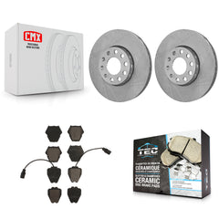 Transit Auto K8T-100290 Disc Brake Kit for 1999-2004 Volkswagen Passat, Audi A4 Quattro - Front product image