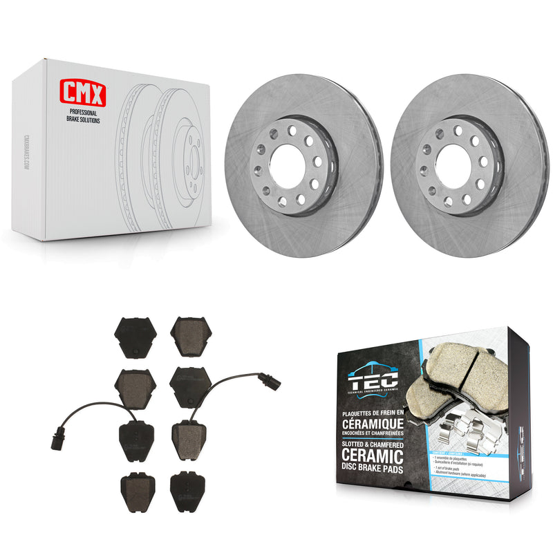 Transit Auto K8T-100290 Disc Brake Kit for 1999-2004 Volkswagen Passat, Audi A4 Quattro - Front product image