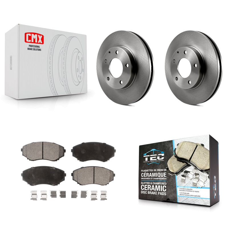Transit Auto K8T-100292 Disc Brake Kit for 2000-2006 Mazda MPV - Front product image