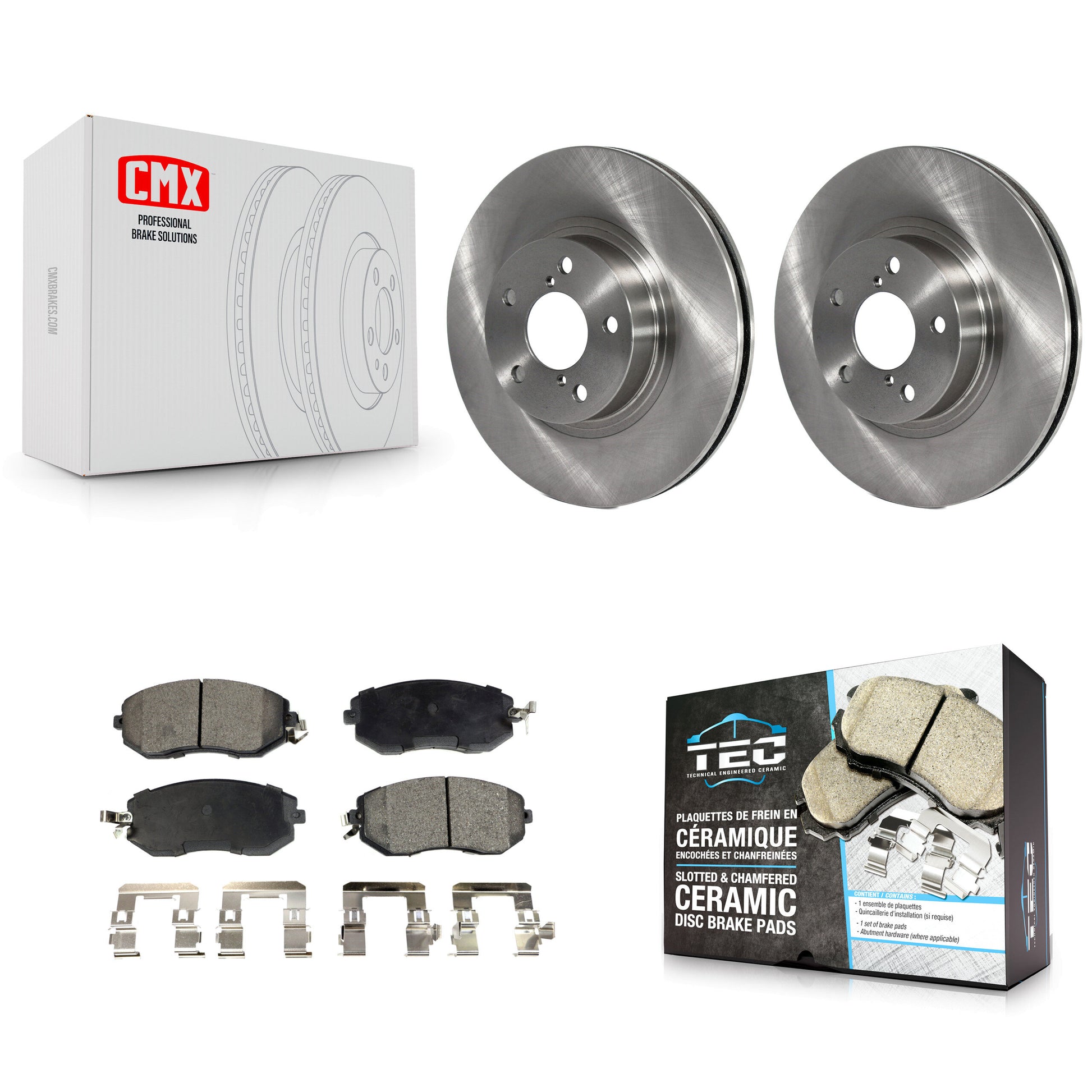 Transit Auto K8T-100304 Disc Brake Kit for 2011-2016 Subaru Impreza, Scion FR-S, Subaru BRZ - Front product image