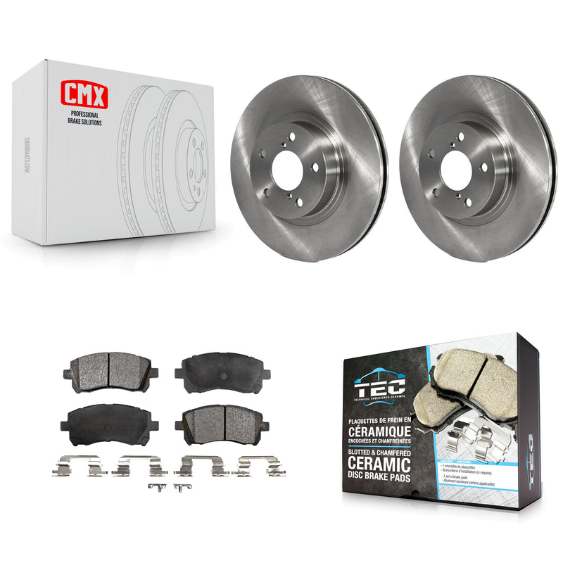 Transit Auto K8T-100305 Disc Brake Kit for 1996-2002 Subaru Legacy, Subaru Impreza, Subaru Outback & more - Front product image