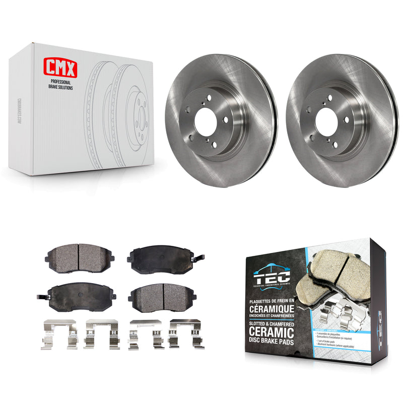 Transit Auto K8T-100306 Disc Brake Kit for 2002-2010 Subaru Impreza, Saab 9-2X, Subaru Legacy - Front product image