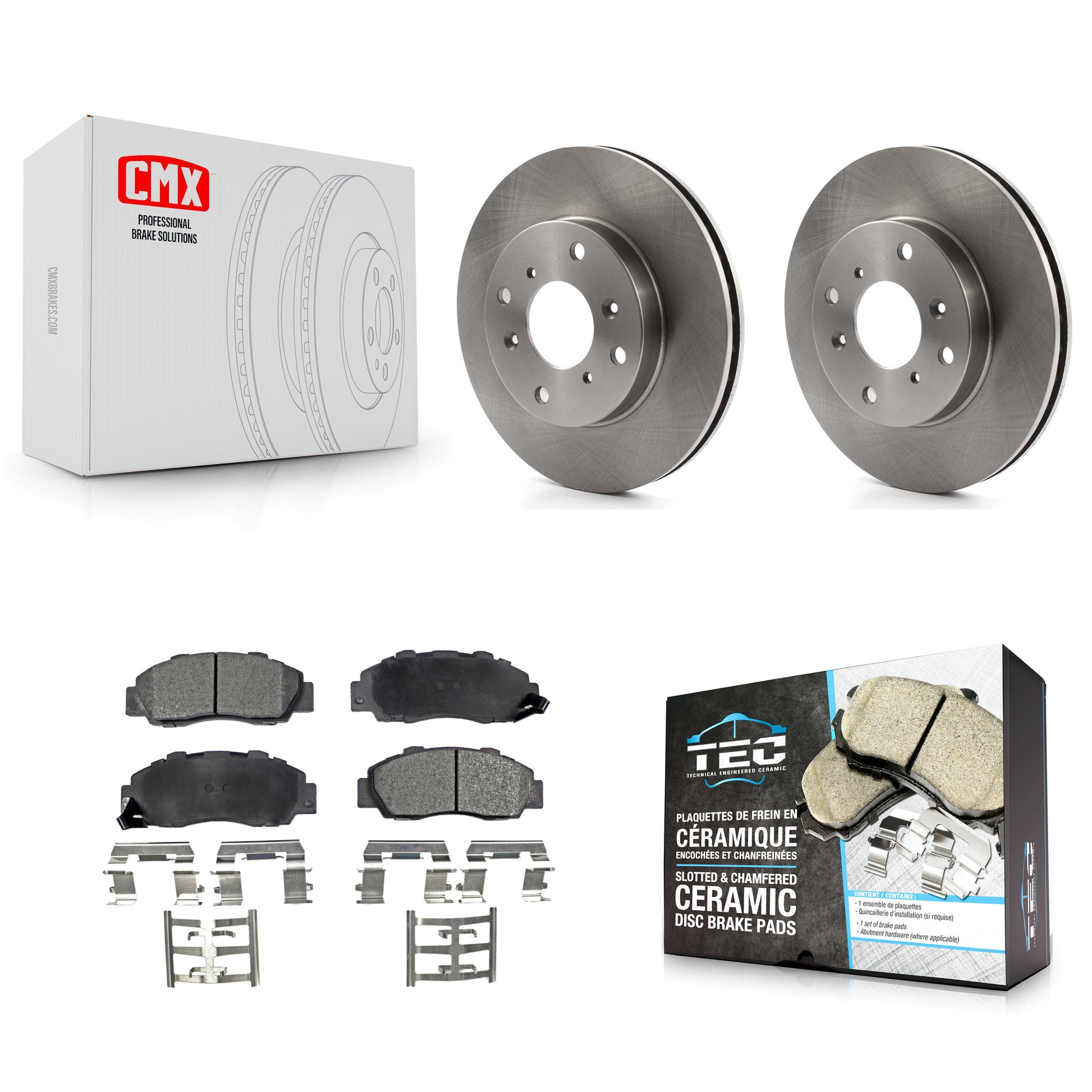 Transit Auto K8T-100310 Disc Brake Kit for 1993-1994 Honda Prelude - Front product image