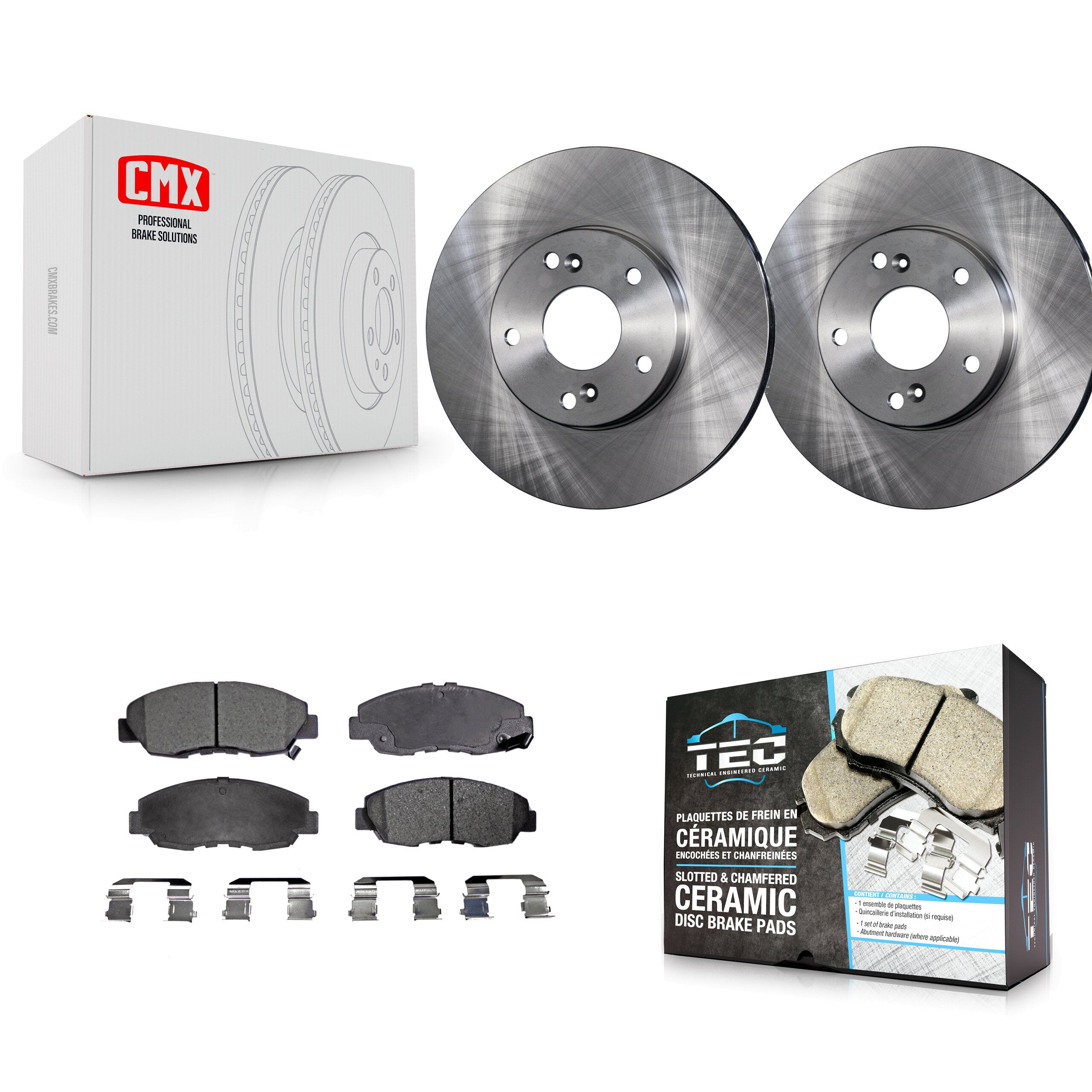 Transit Auto K8T-100312 Disc Brake Kit for 2011 Honda Civic - Front product image