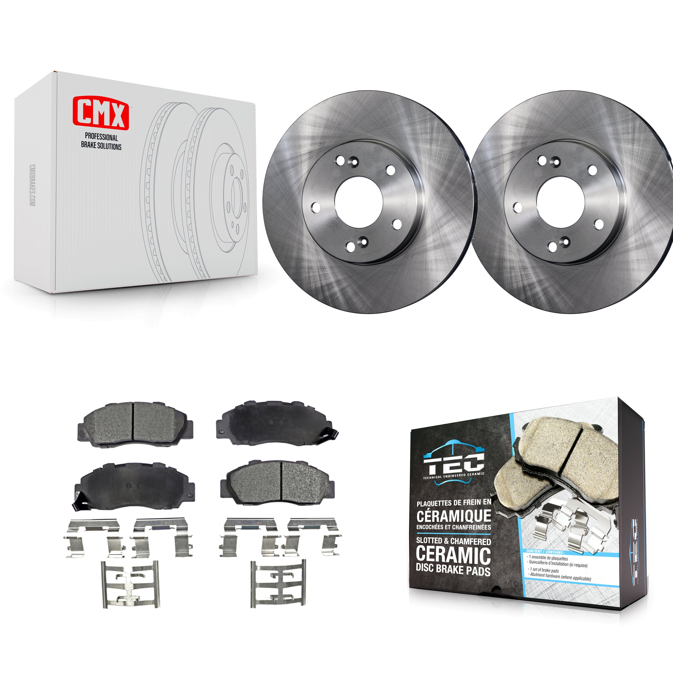 Transit Auto K8T-100313 Disc Brake Kit for 1998-2002 Honda Accord - Front product image
