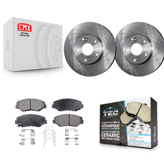 Transit Auto K8T-100315 Disc Brake Kit for 2003-2017 Honda Accord, Honda CR-Z, Honda Civic & more - Front product image