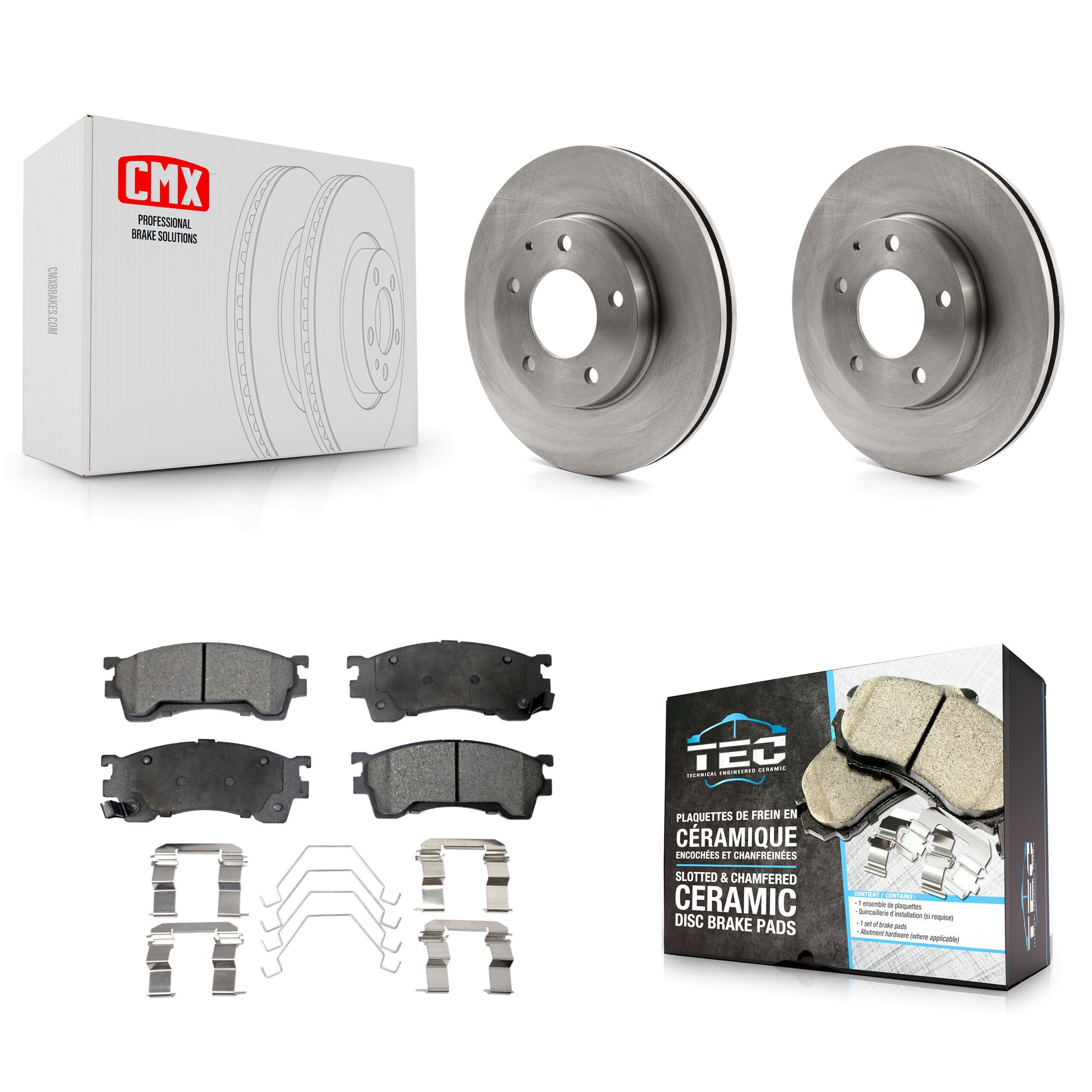 Transit Auto K8T-100323 Disc Brake Kit for 2002 Mazda 626 - Front product image