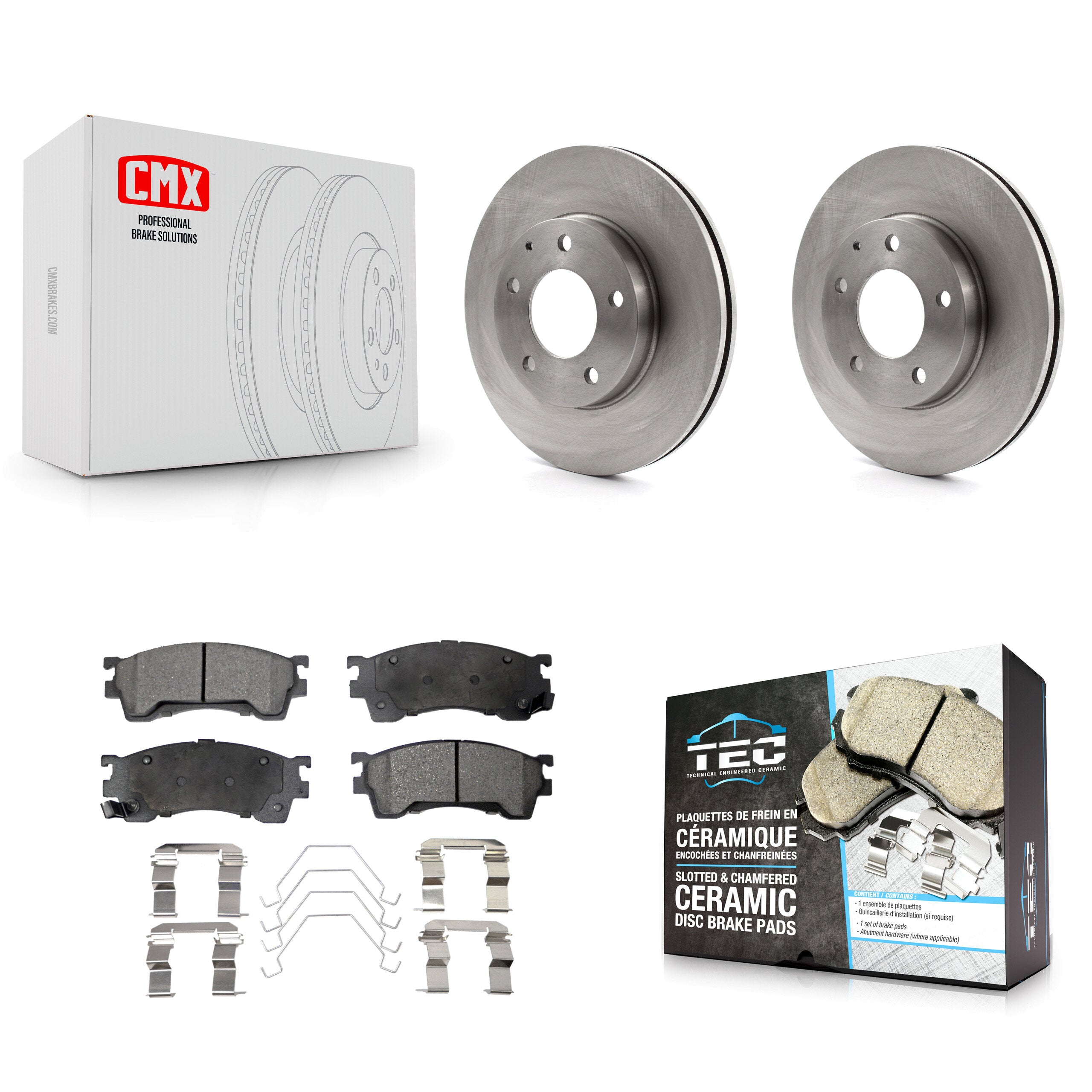 Transit Auto K8T-100323 Disc Brake Kit for 2002 Mazda 626 - Front product image