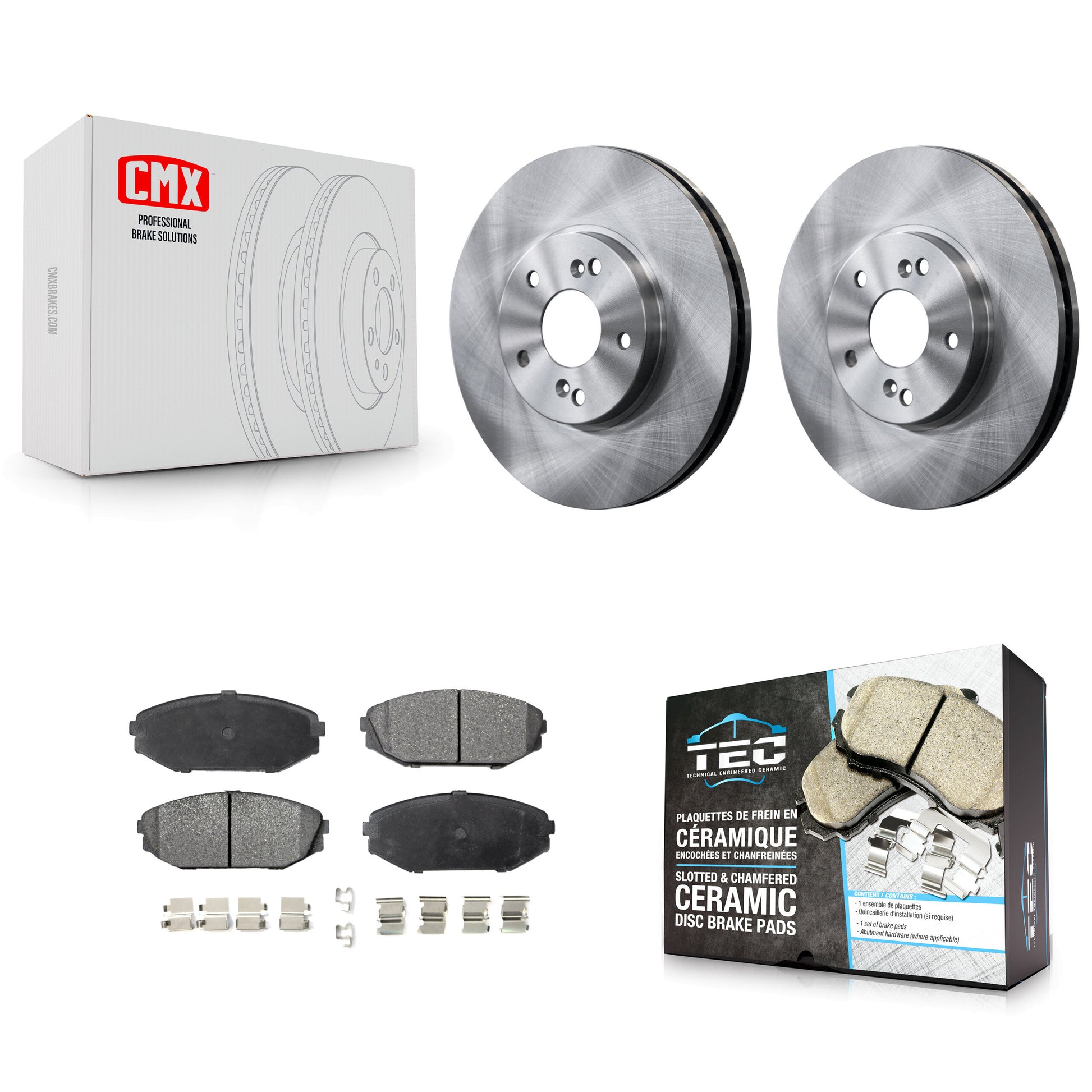 Transit Auto K8T-100326 Disc Brake Kit for 1999-2004 Acura MDX, Honda Odyssey - Front product image