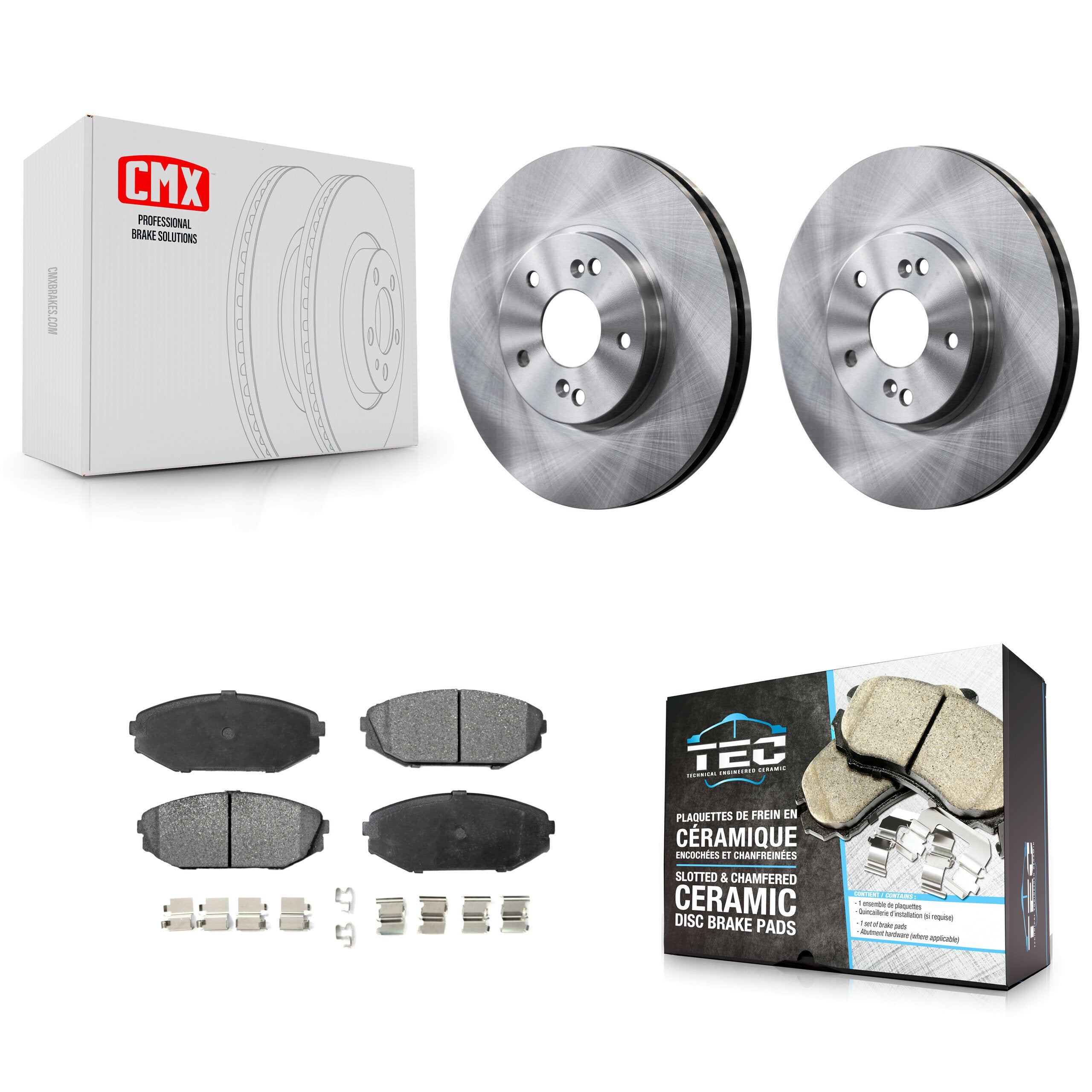Transit Auto K8T-100326 Disc Brake Kit for 1999-2004 Acura MDX, Honda Odyssey - Front product image