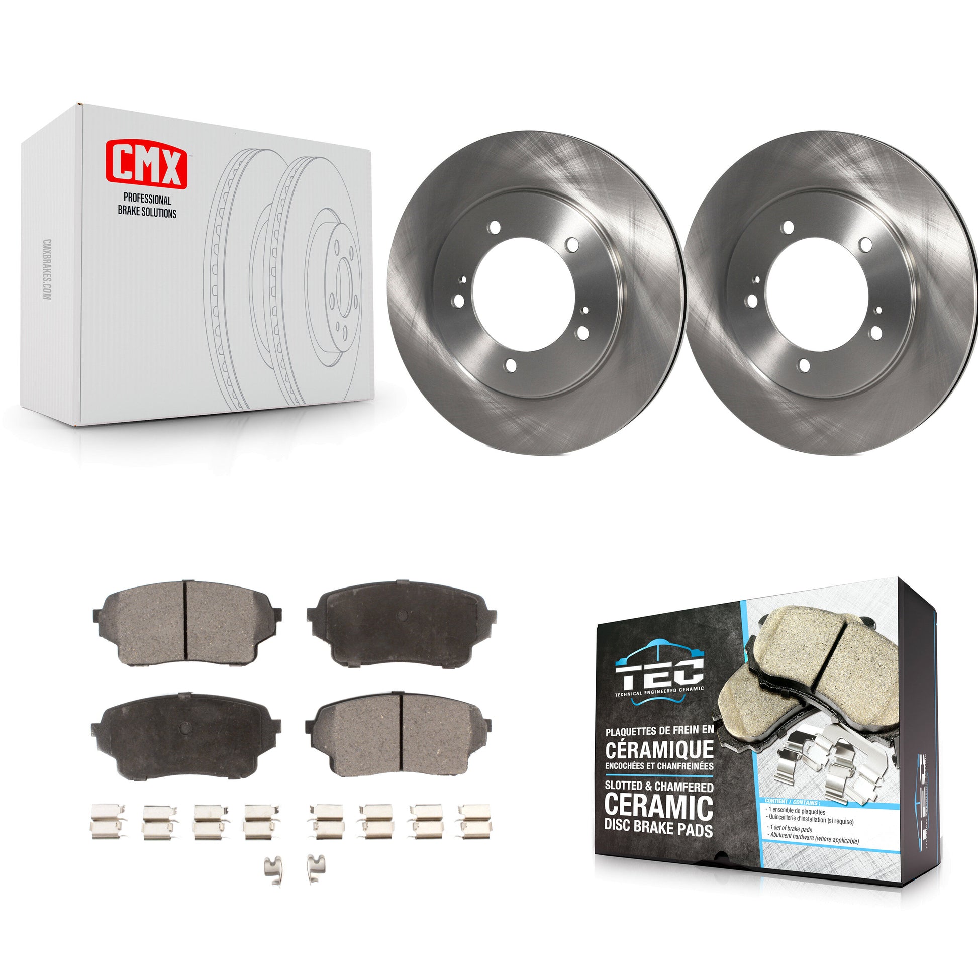 Transit Auto K8T-100340 Disc Brake Kit for 2004-2006 Suzuki XL-7, Suzuki Grand Vitara - Front product image
