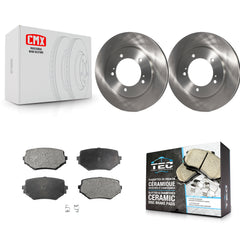 Transit Auto K8T-100341 Disc Brake Kit for 1999-2005 Suzuki Grand Vitara, Suzuki XL-7 - Front product image