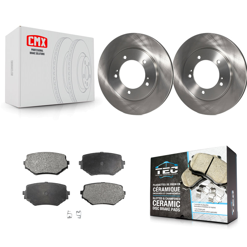 Transit Auto K8T-100341 Disc Brake Kit for 1999-2005 Suzuki Grand Vitara, Suzuki XL-7 - Front product image