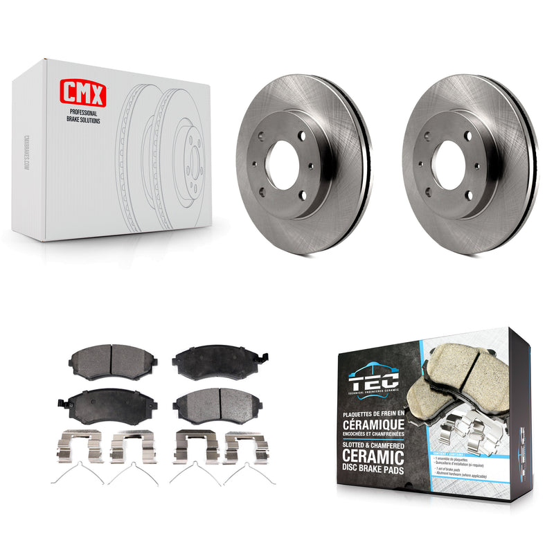 Transit Auto K8T-100355 Disc Brake Kit for 1998-2001 Hyundai Elantra, Hyundai Sonata, Hyundai Tiburon - Front product image