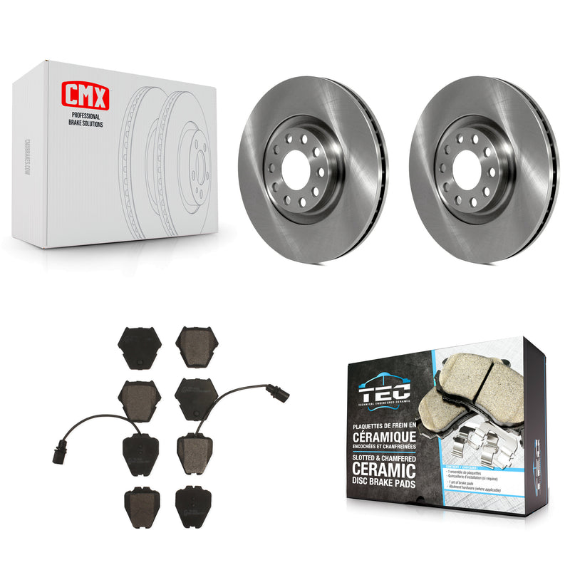 Transit Auto K8T-100367 Disc Brake Kit for 2000-2004 Audi S6, Audi A6, Audi A4 & more - Front product image