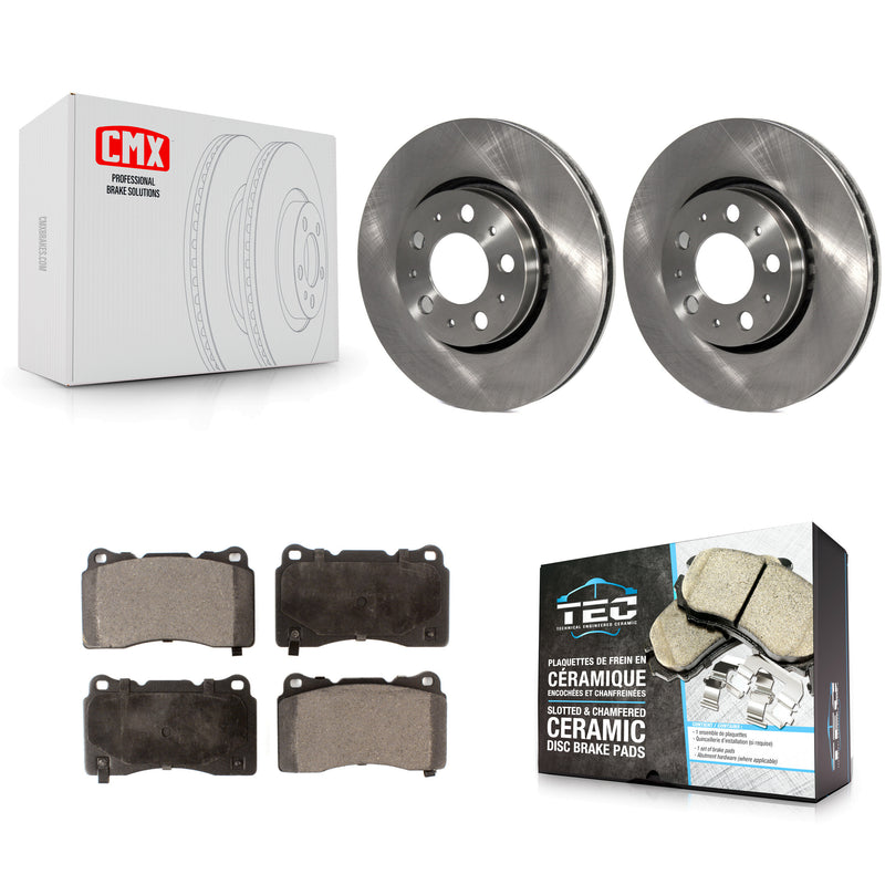 Transit Auto K8T-100372 Disc Brake Kit for 2005-2007 Volvo V70 - Front product image