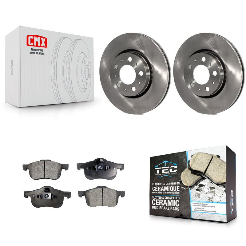 Transit Auto K8T-100373 Disc Brake Kit for 1999-2009 Volvo S60, Volvo S80, Volvo V70 & more - Front product image