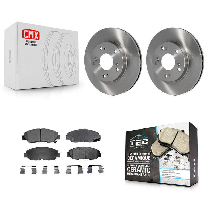 Transit Auto K8T-100378 Disc Brake Kit for 2006-2011 Honda Civic - Front product image