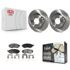 Transit Auto K8T-100399 Disc Brake Kit for 2001-2006 Hyundai Elantra, Kia Magentis, Kia Optima & more - Front product image