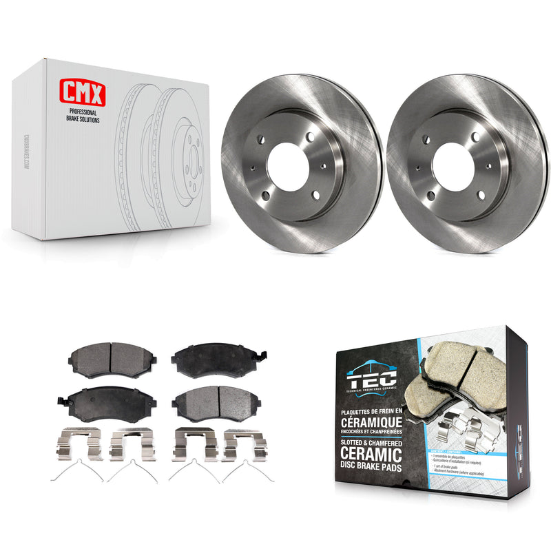 Transit Auto K8T-100399 Disc Brake Kit for 2001-2006 Hyundai Elantra, Kia Magentis, Kia Optima & more - Front product image
