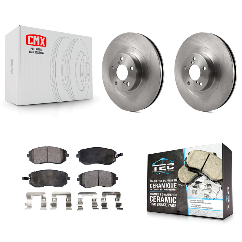 Transit Auto K8T-100411 Disc Brake Kit for 2002-2008 Saab 9-2X, Subaru Baja, Subaru Legacy & more - Front product image