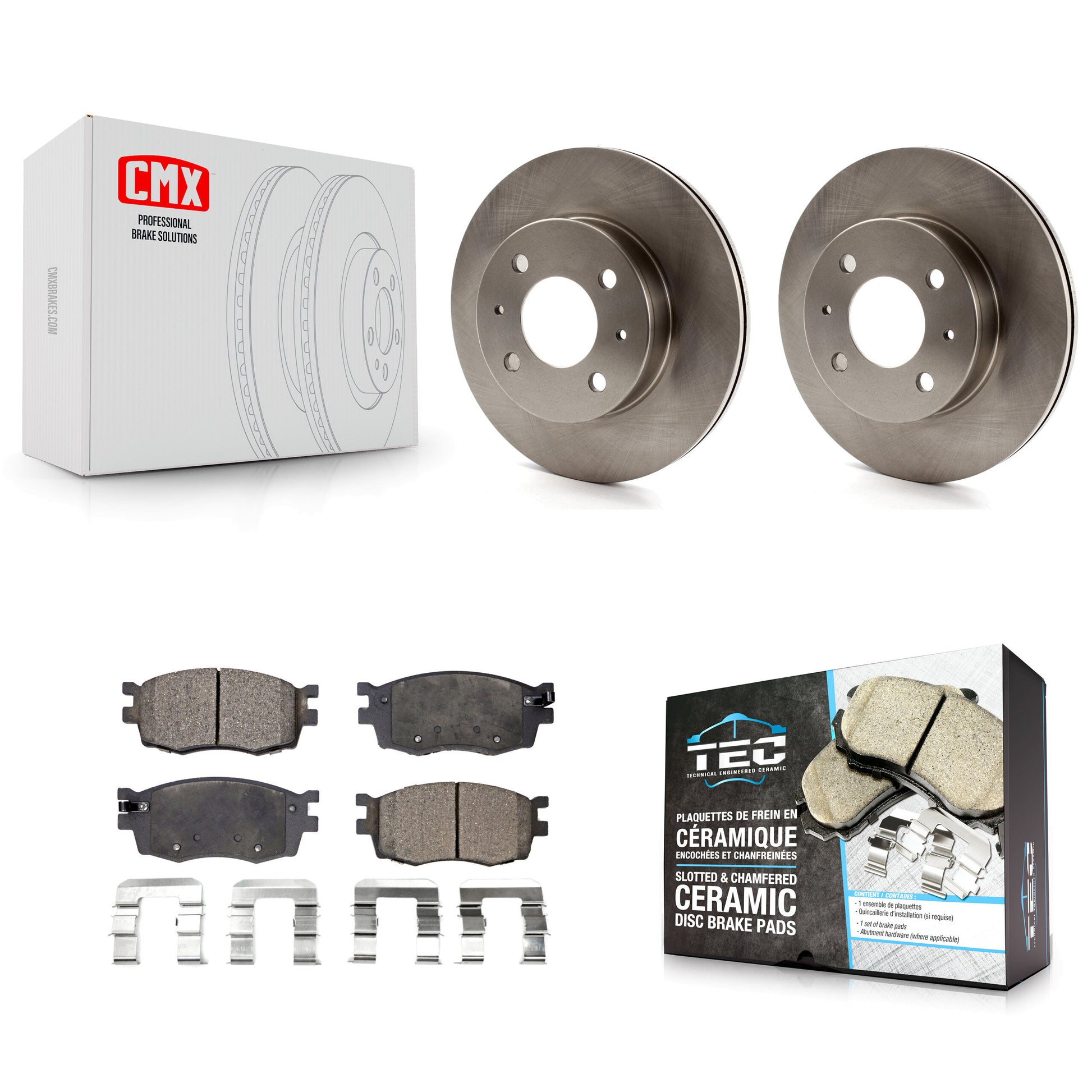 Transit Auto K8T-100416 Disc Brake Kit for 2006 Hyundai Accent - Front product image